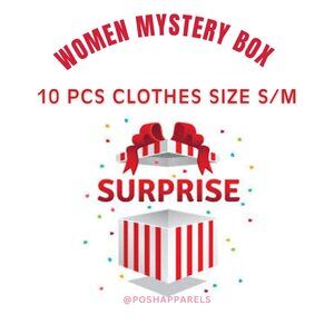 AMAZING 10pcs Women Clothes Mystery Box size S/M